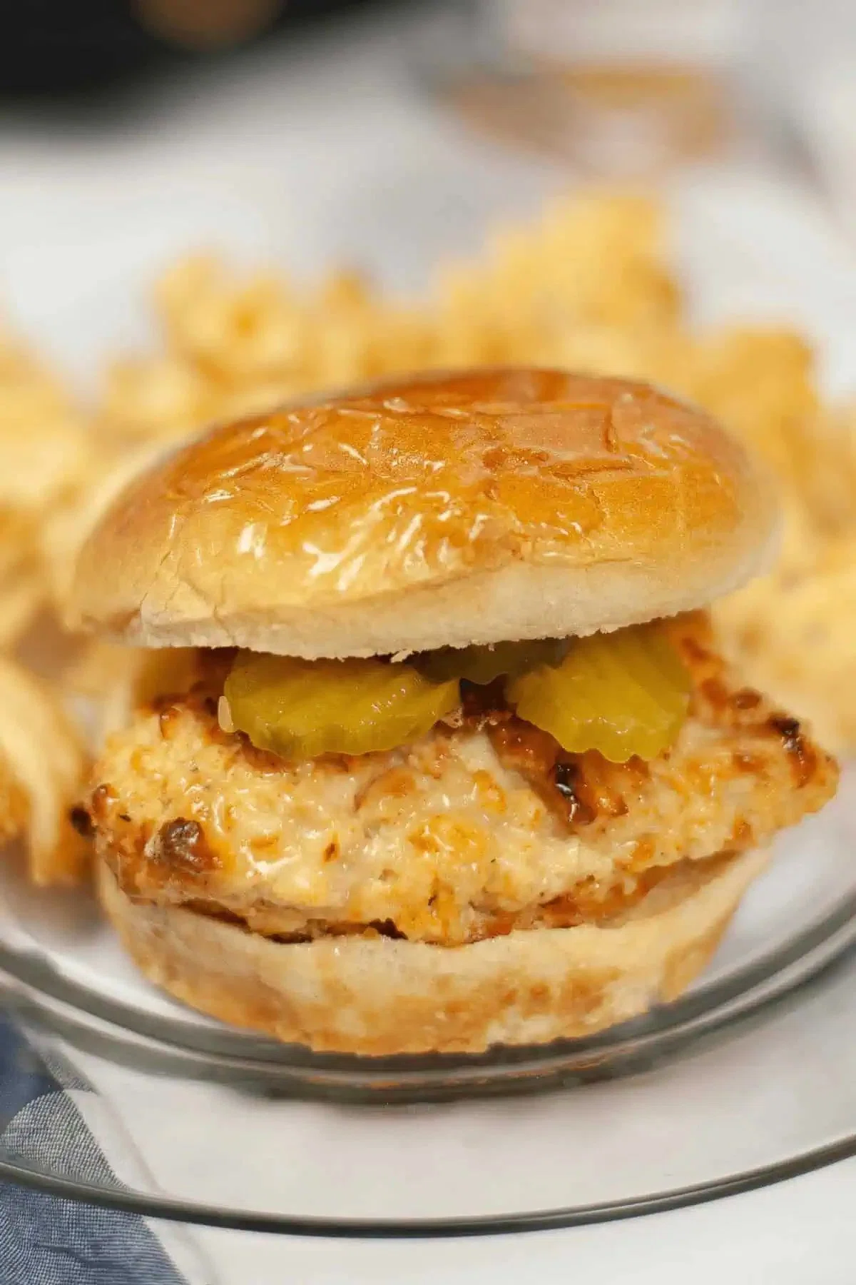 Air-Fryer Copycat Chick Fil A Sandwich