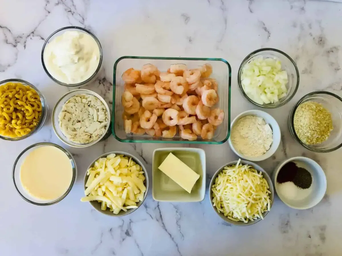 Seafood Mac and Cheese