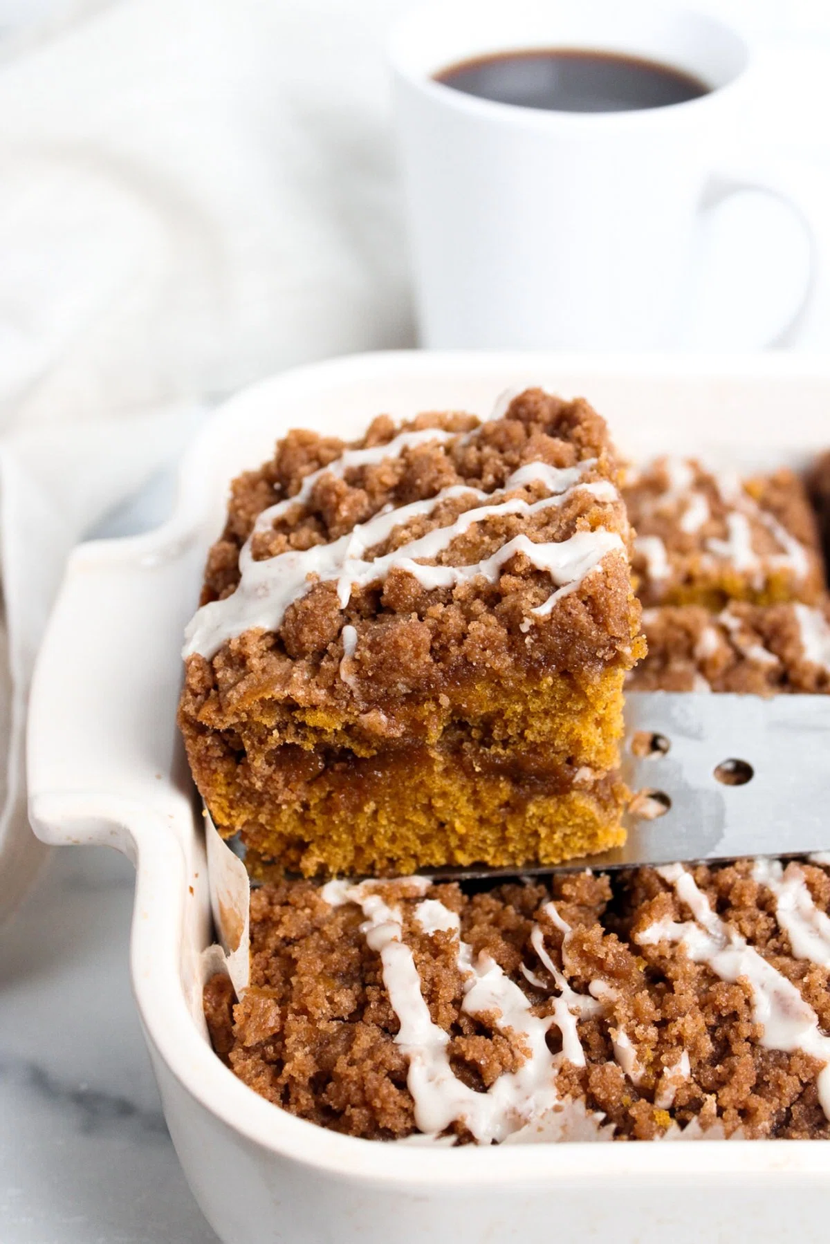 Vegan Pumpkin Coffee Cake