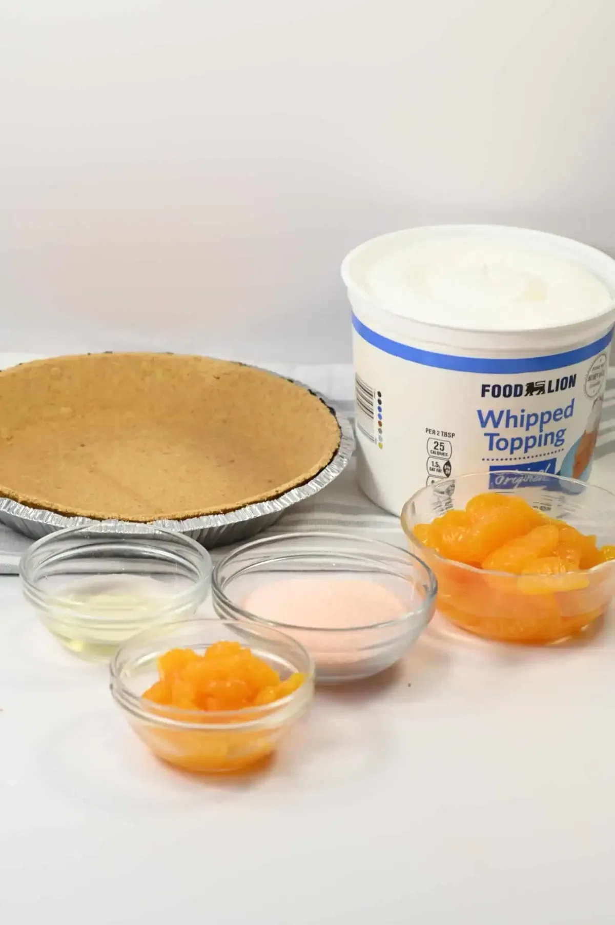 No Bake Orange Pie