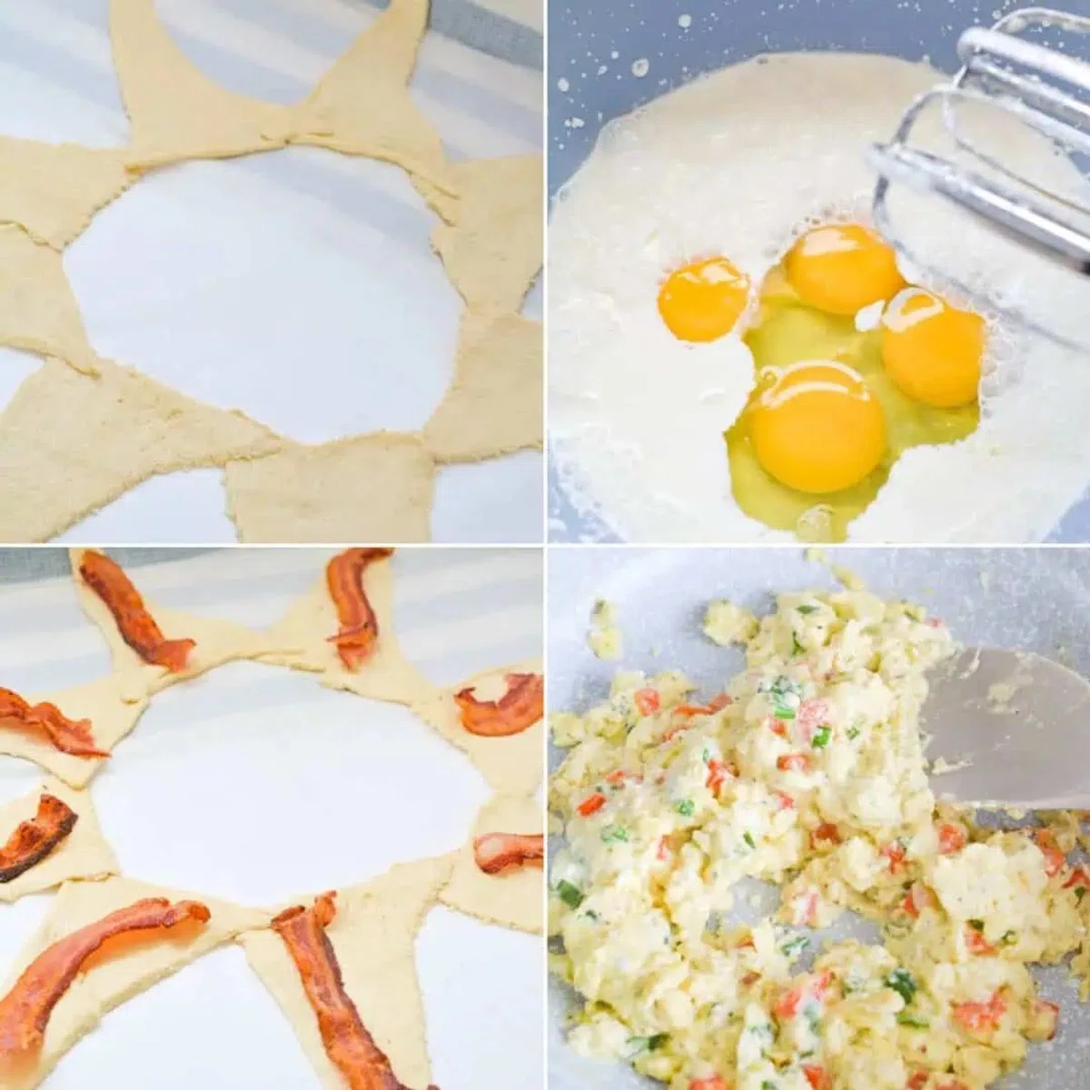Breakfast Crescent Roll Ring