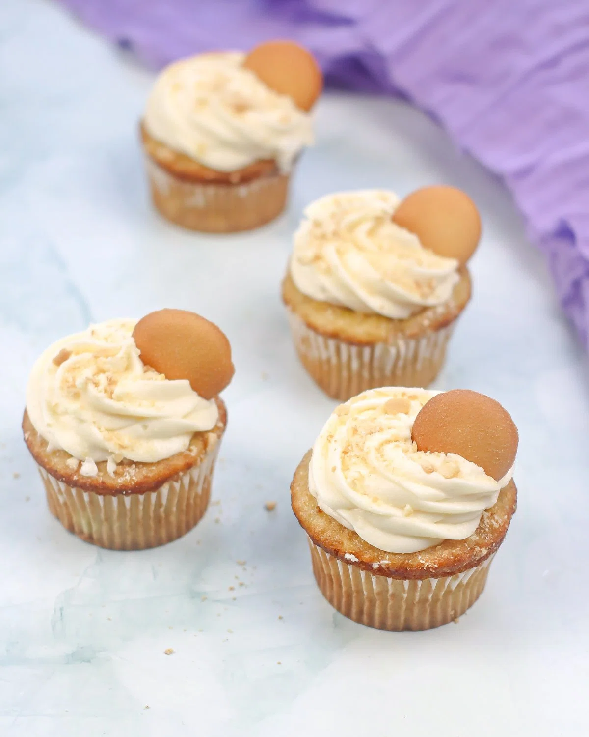 Banana Pudding Cupcakes