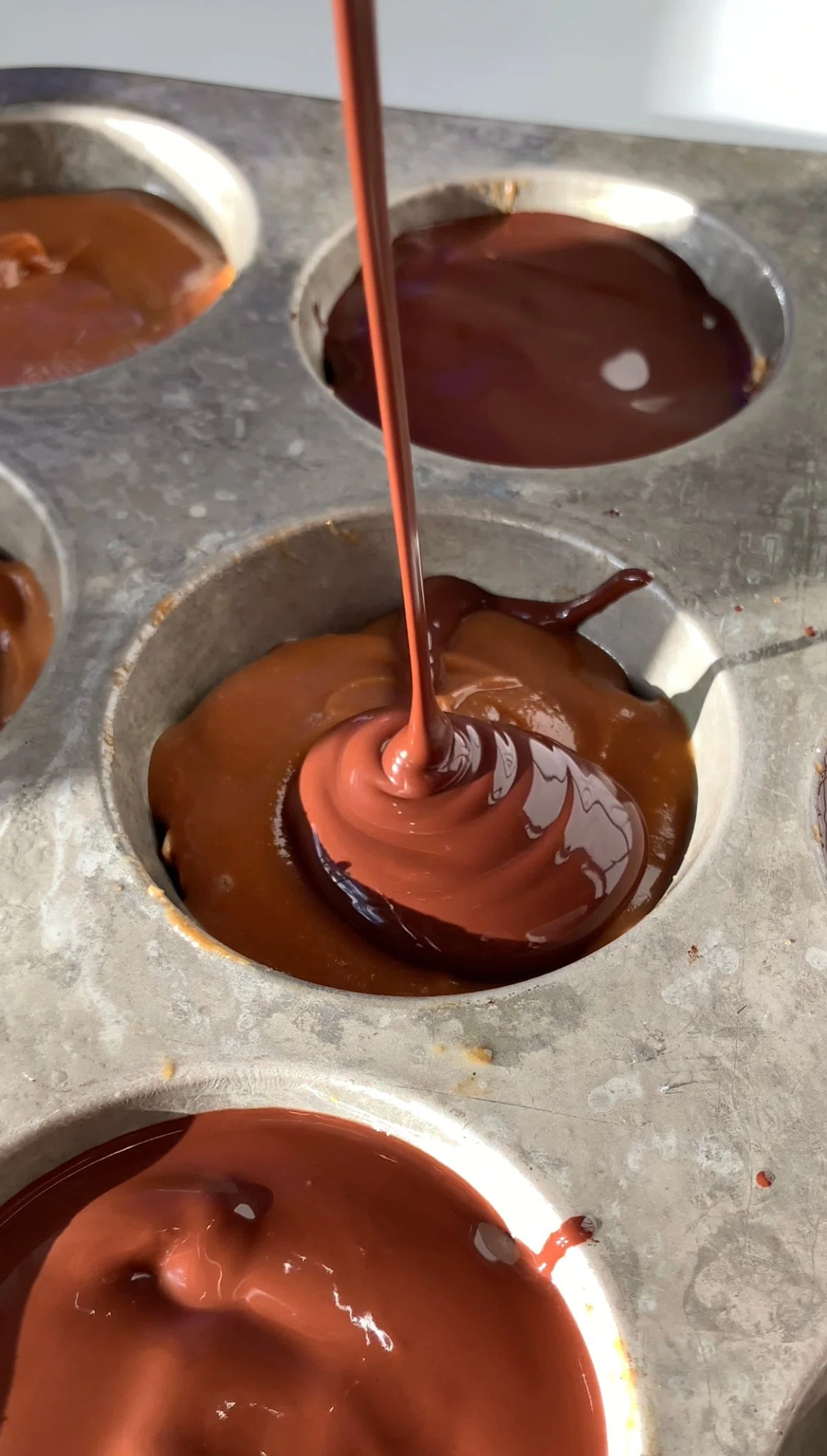 Chocolate Peanut Butter Oat Cups