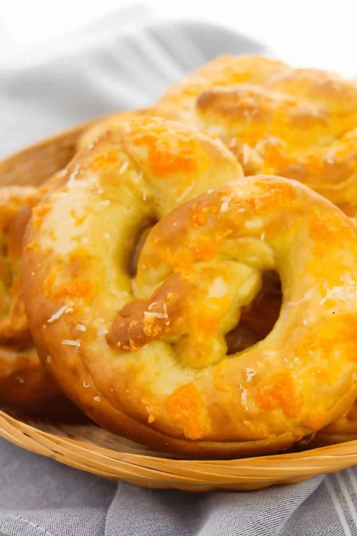 Homemade Philly Soft Pretzels with Cheese