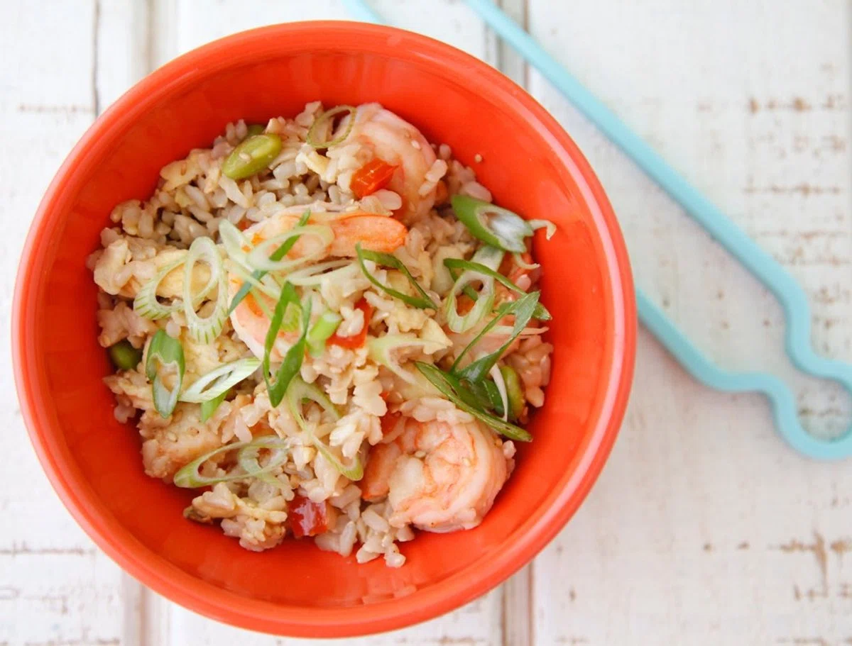 Shrimp Un-Fried Rice