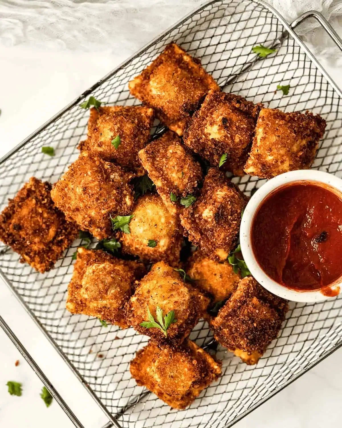 Pan Fried Ravioli