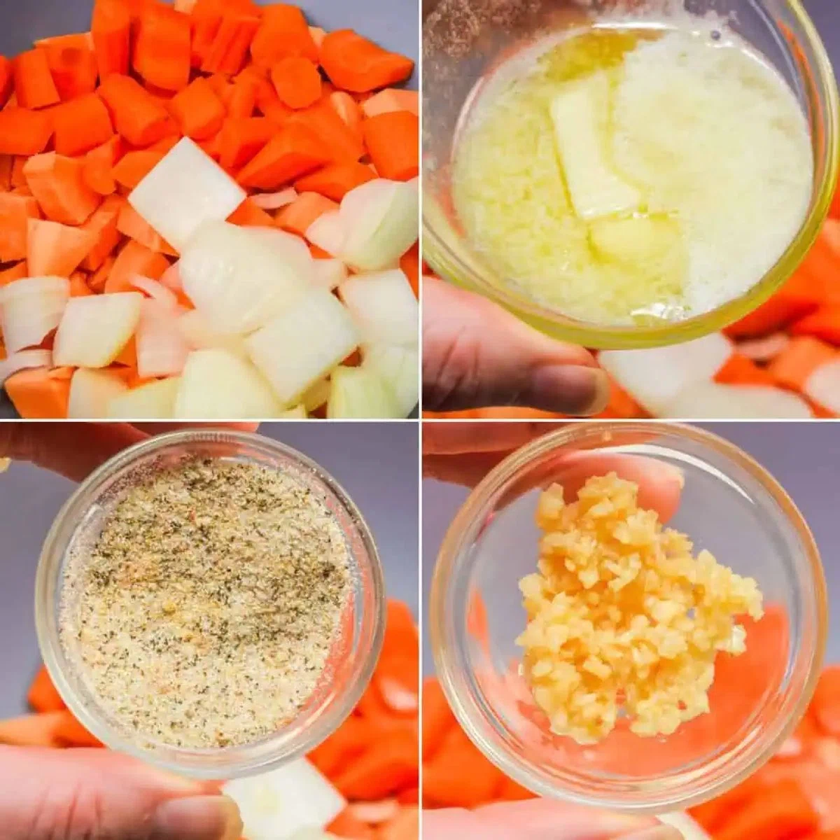 Roasted Sweet Potatoes and Carrots