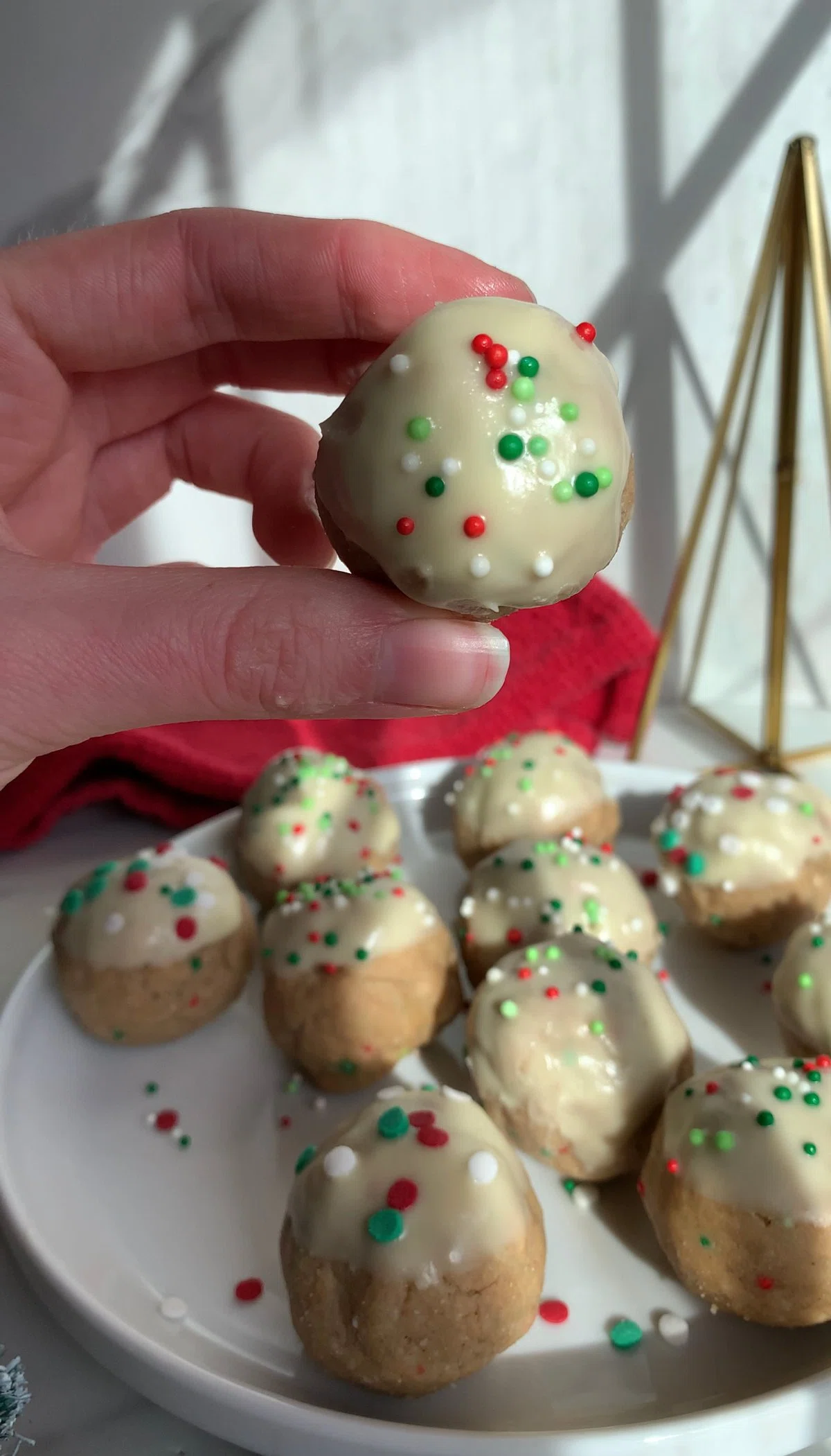 Sugar Cookie Protein Bites