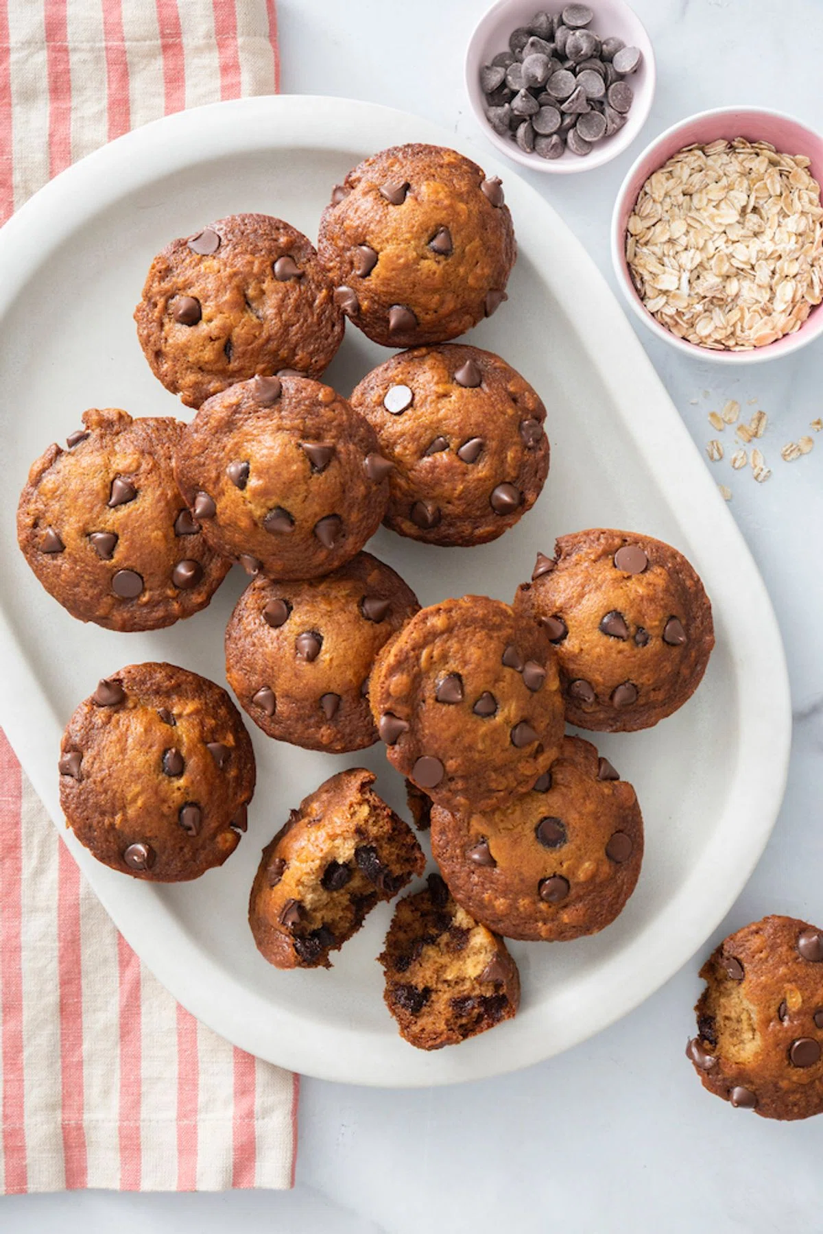 Chocolate Oat Muffins