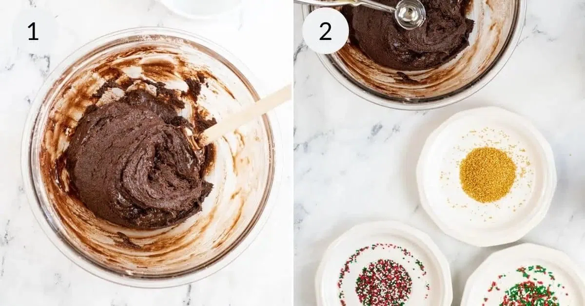 Christmas Brownie Balls