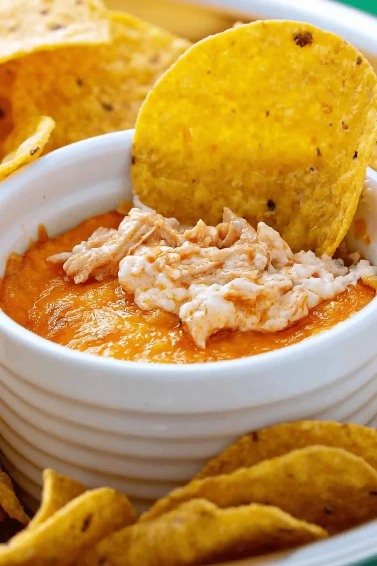 Baked Buffalo Chicken Wing Dip