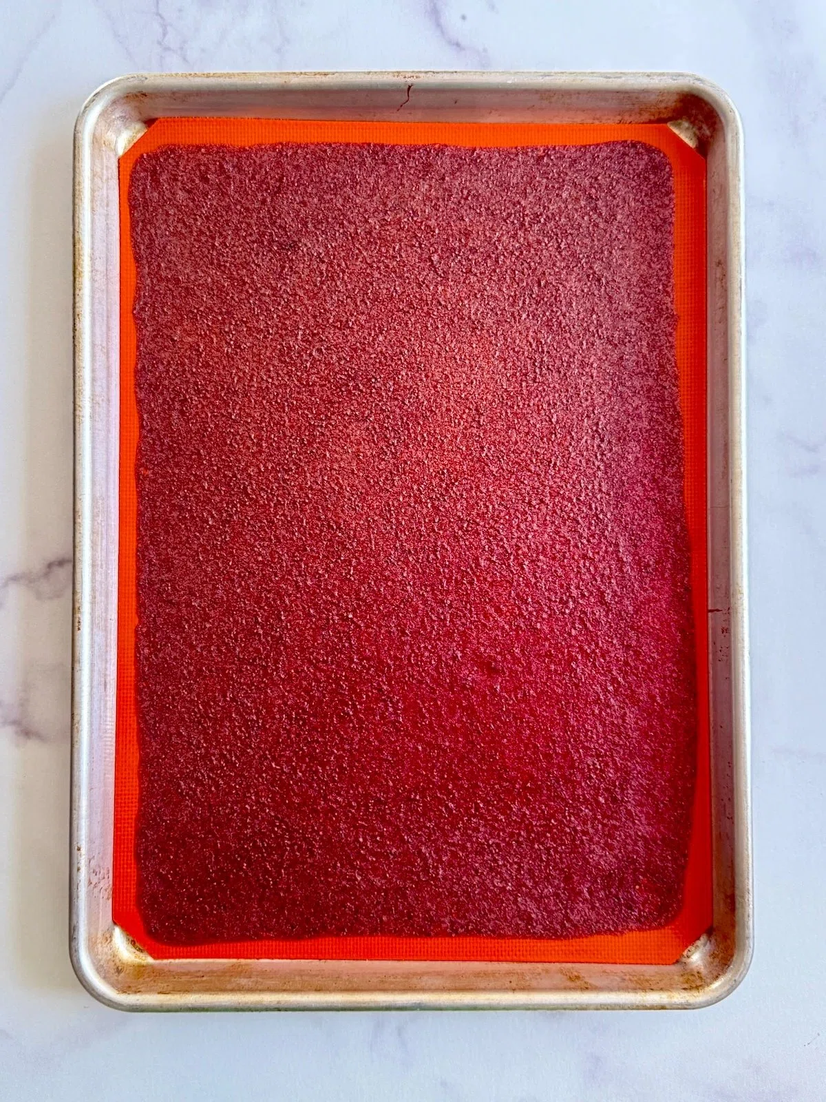 Strawberry Fruit Leather – Oven Method