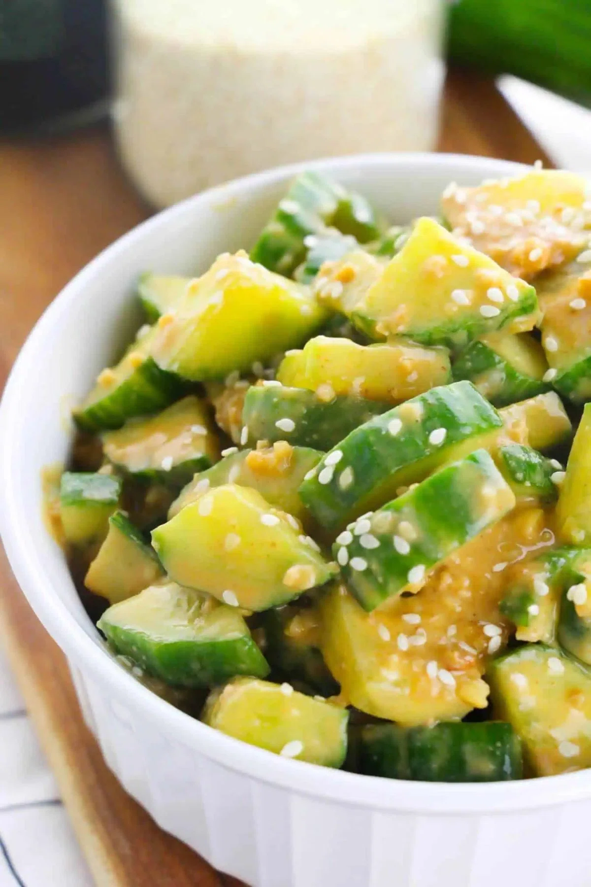 Spicy Asian Cucumber Salad