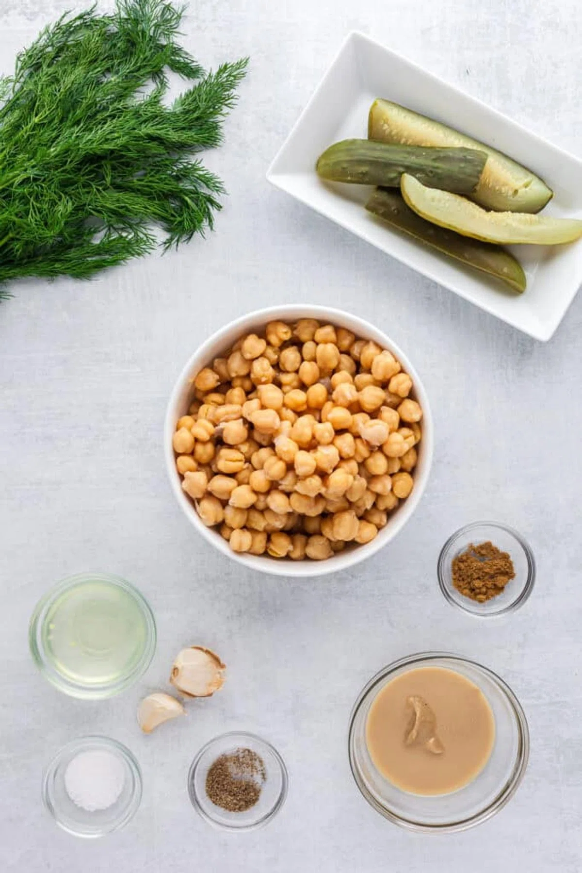 Dill Pickle Hummus