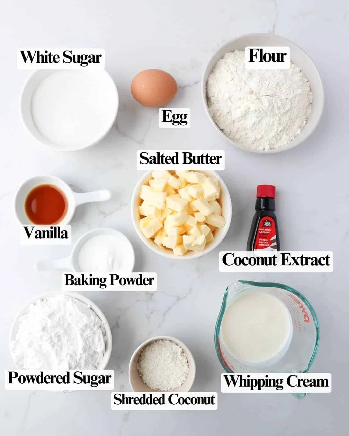 Creamy Coconut Scones