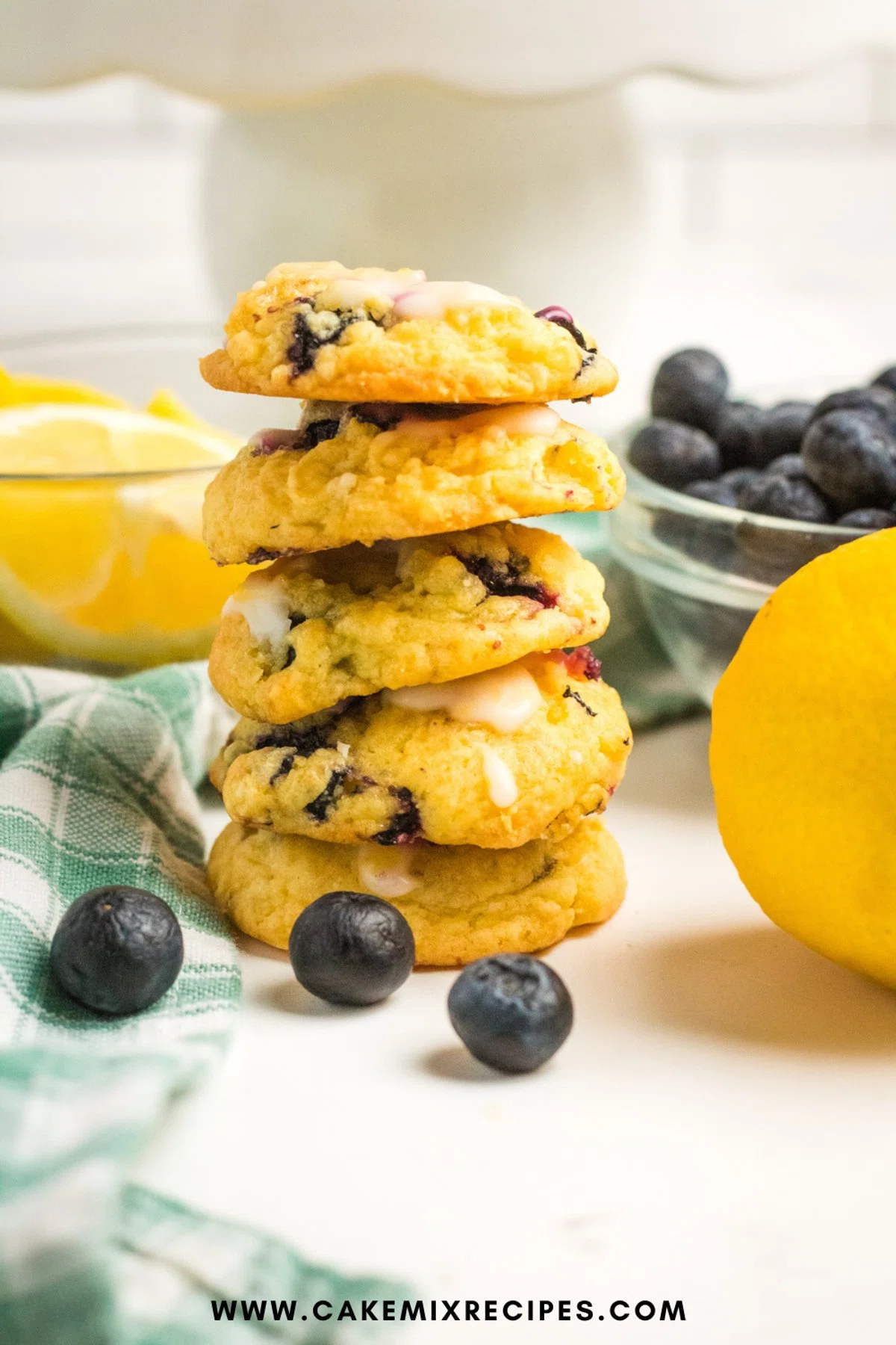 Lemon Blueberry Cookies