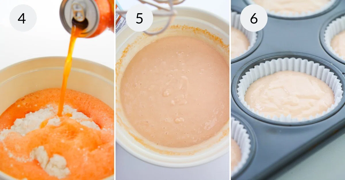 Sunkist Orange Cupcakes