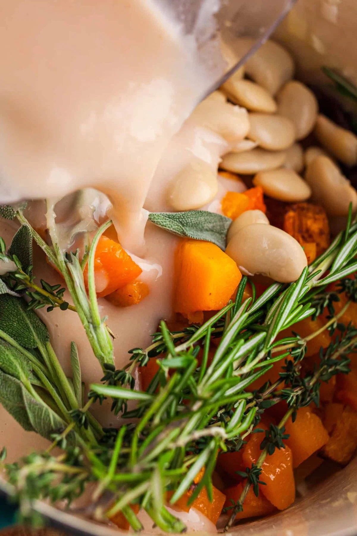 Cozy Fall Stew with Butter Beans and Butternut Squash