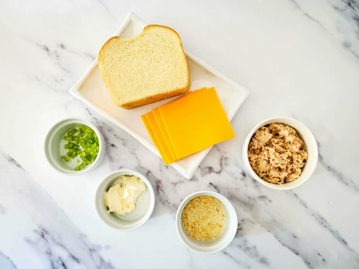 Air Fryer Tuna Melt