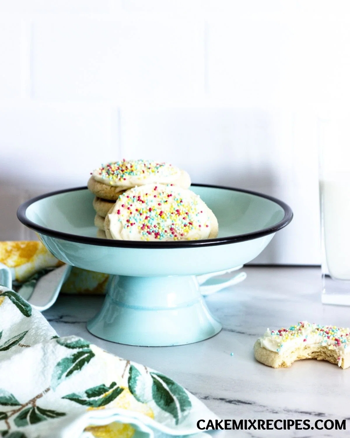 Sugar Cookies with Cake Mix