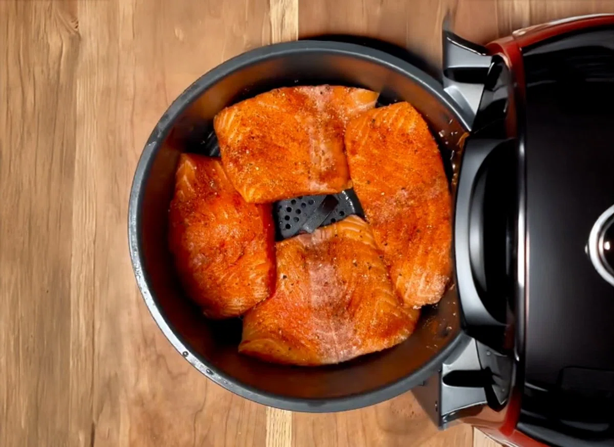 High Protein Low Calorie Teriyaki Salmon and Veggie Stir-Fry