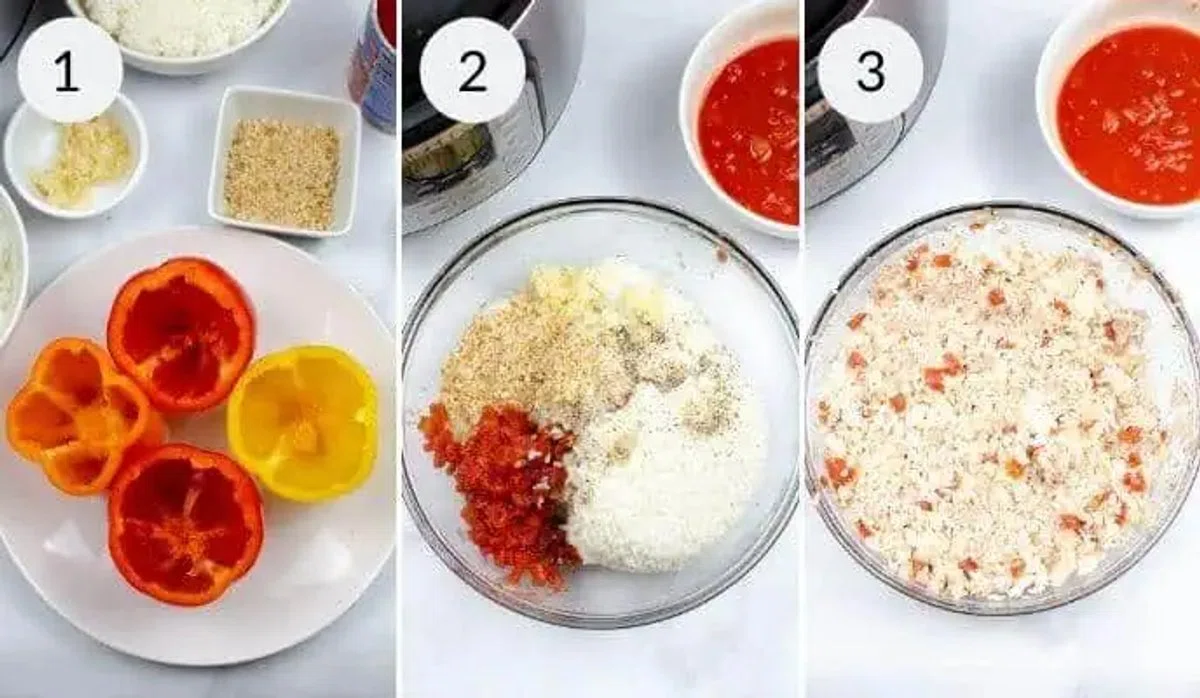 Instant Pot Stuffed Peppers