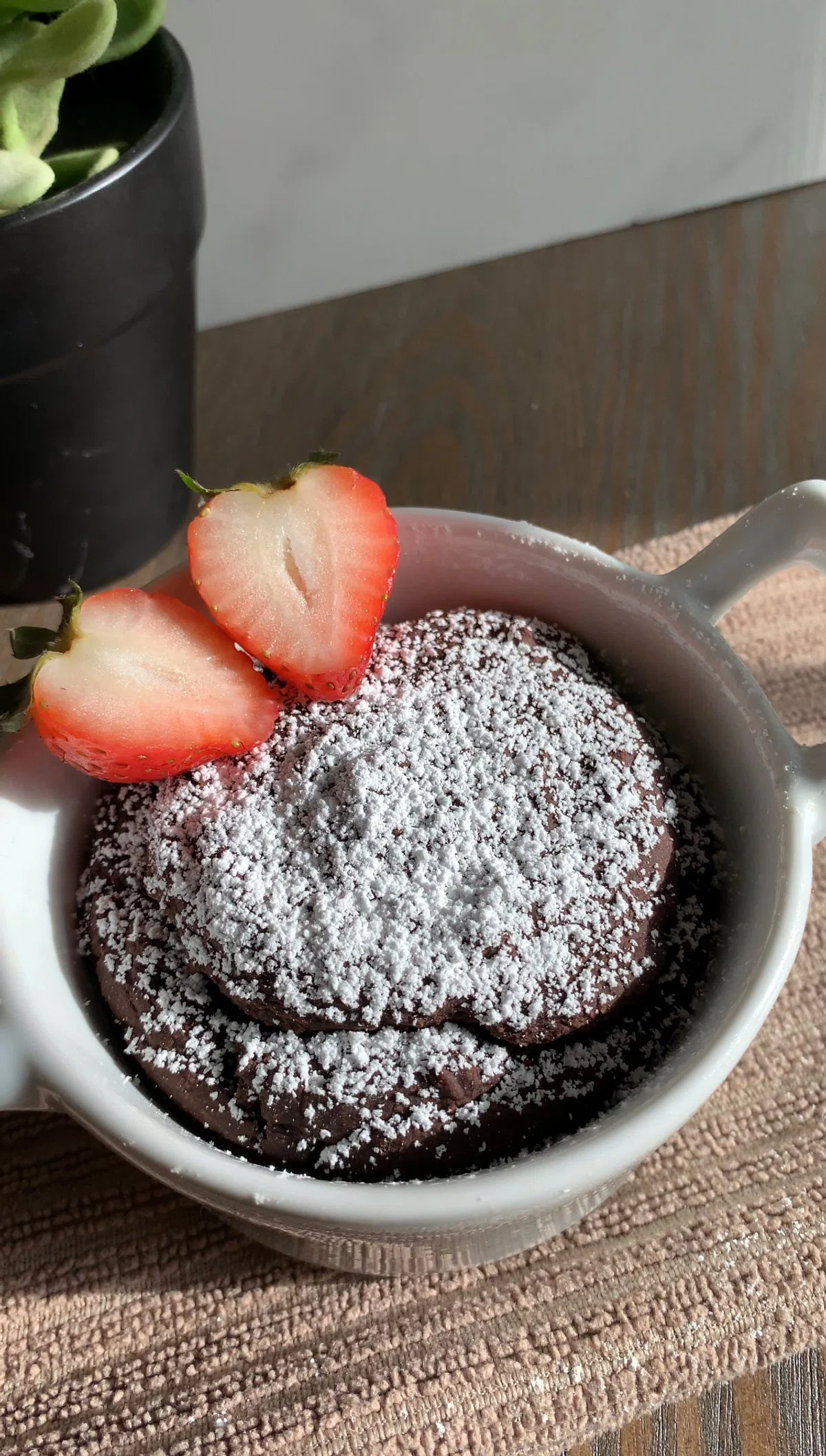 Lava Cake Baked Oats
