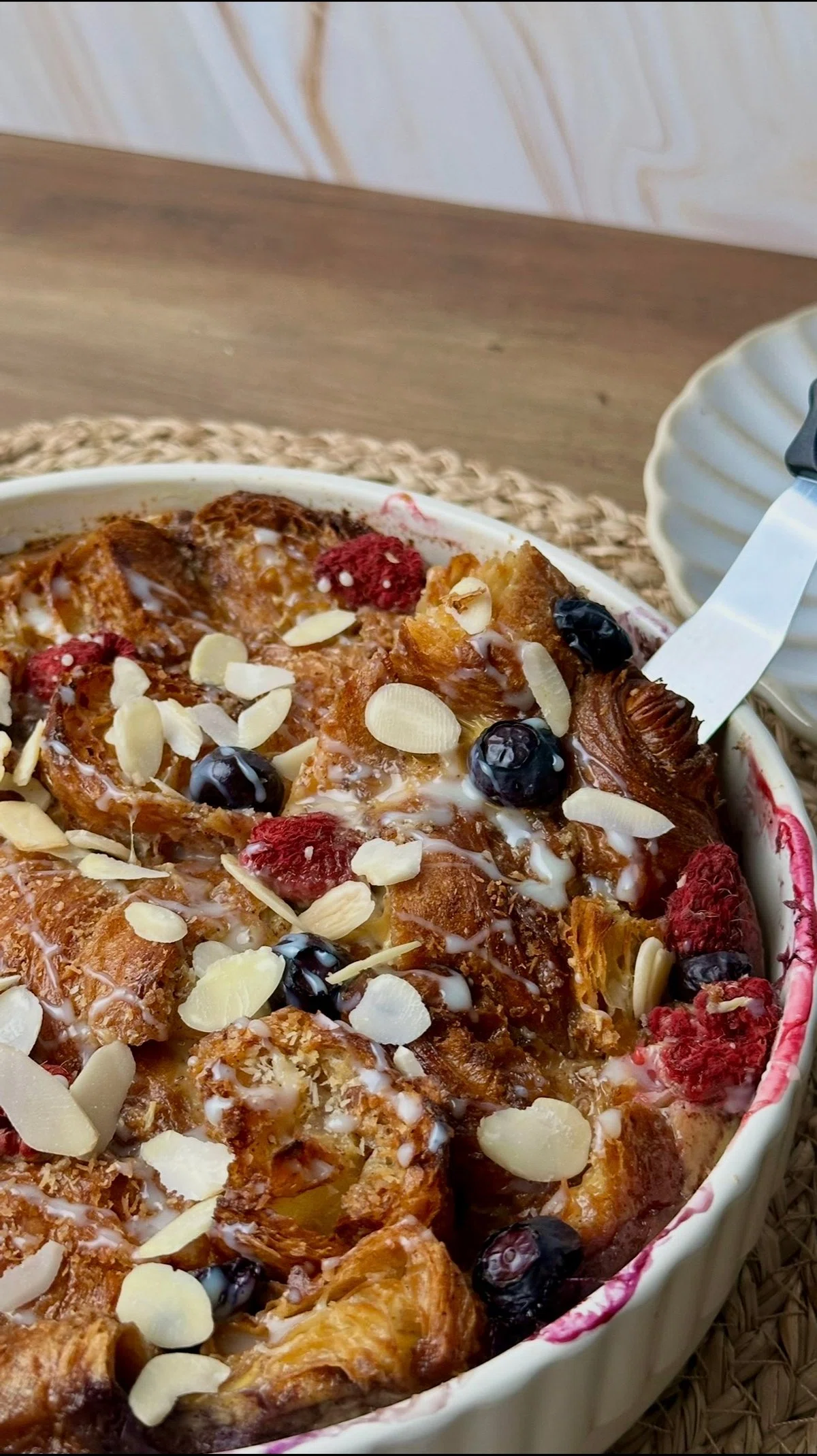 Croissant Pudding