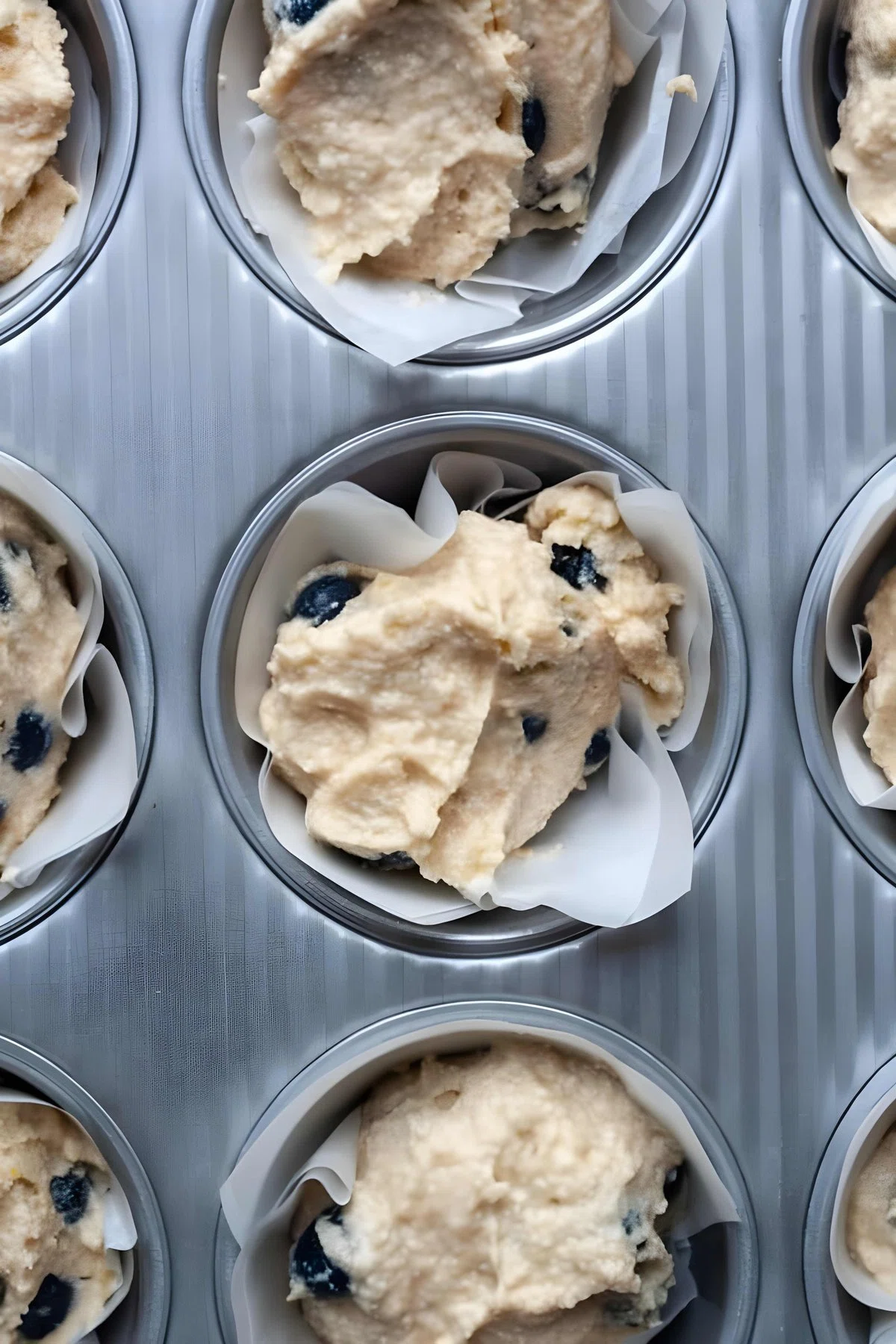 Cassava Flour Blueberry Lemon Muffins (Gluten Free)