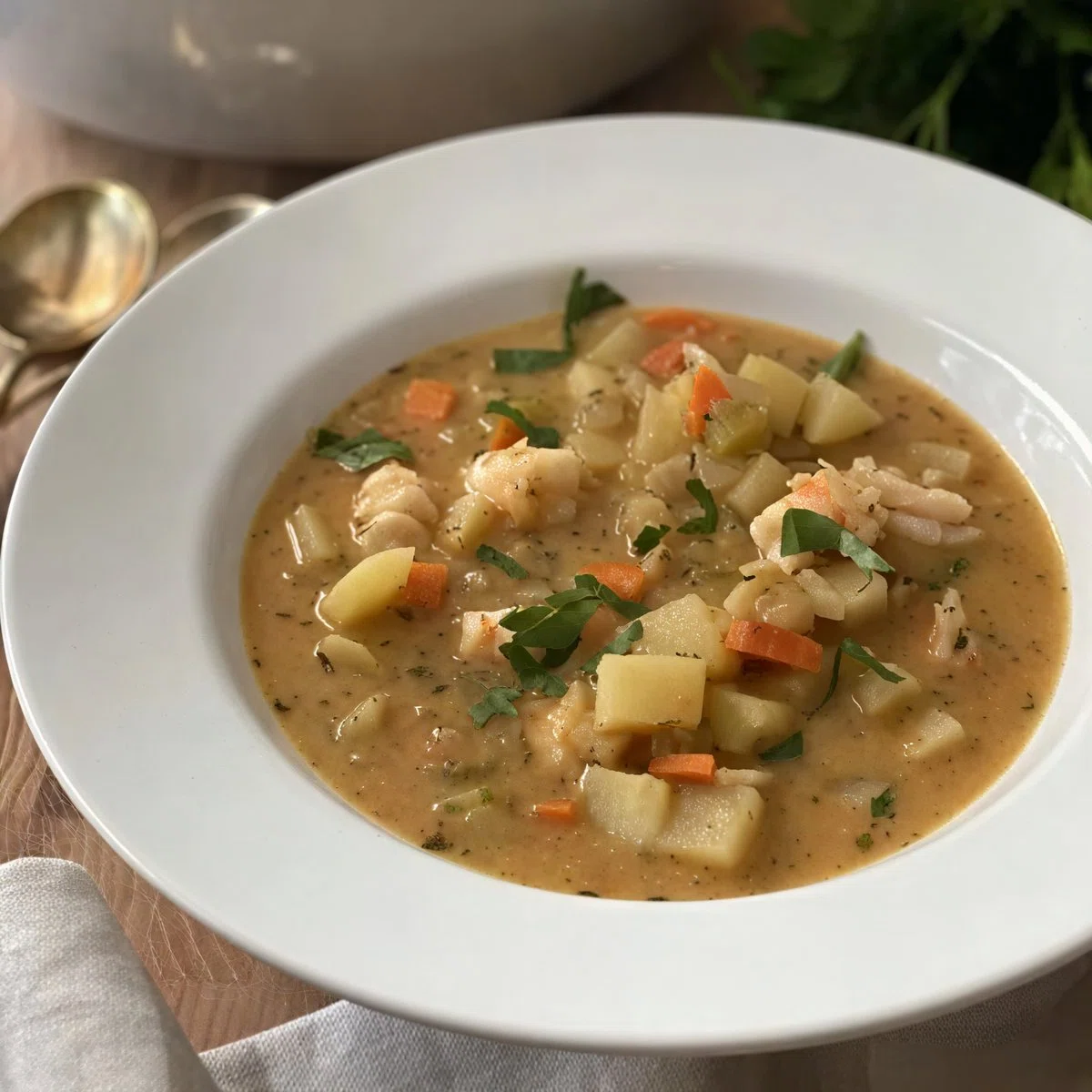 Shrimp & Potato Chowder