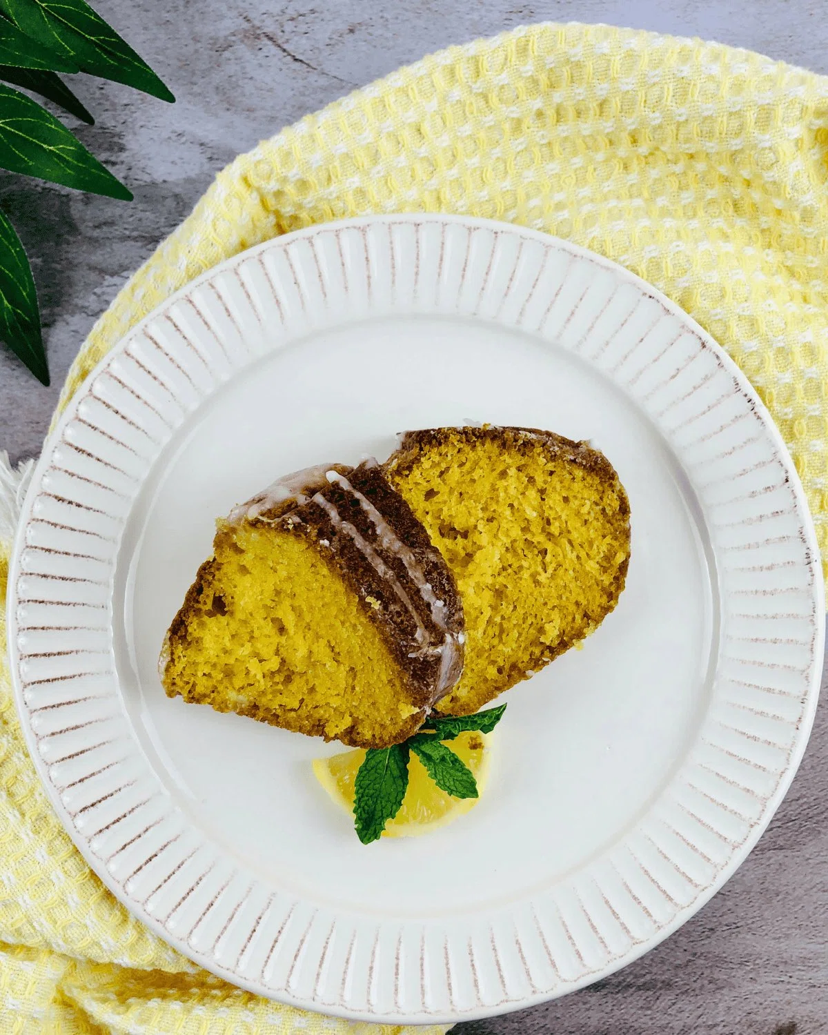 Lemon Pudding Bundt Cake