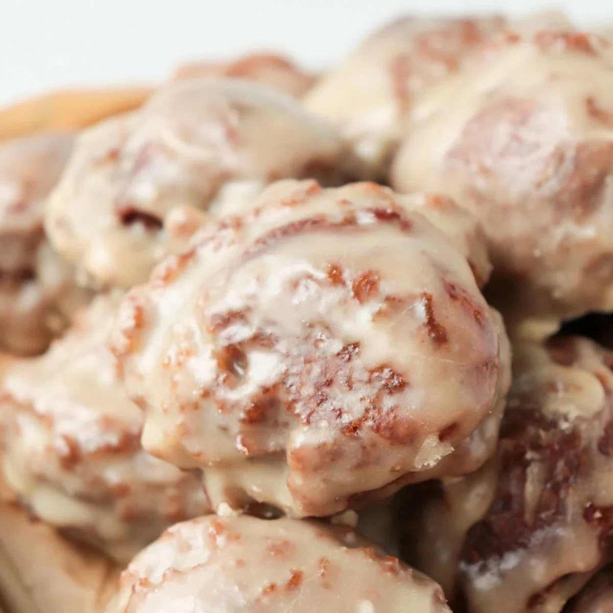 Glazed Pumpkin Fritters
