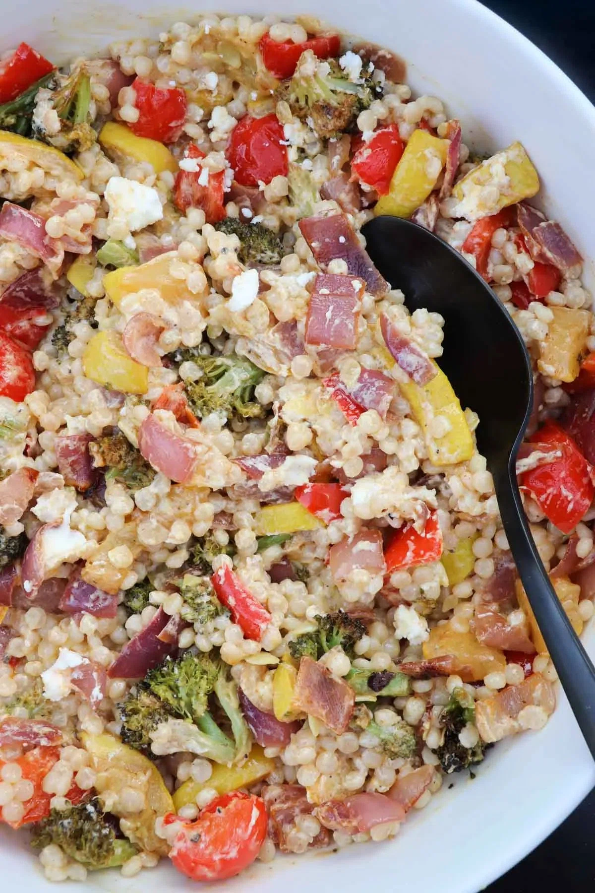 Roasted Vegetable Couscous (Easy Weeknight Dinner)
