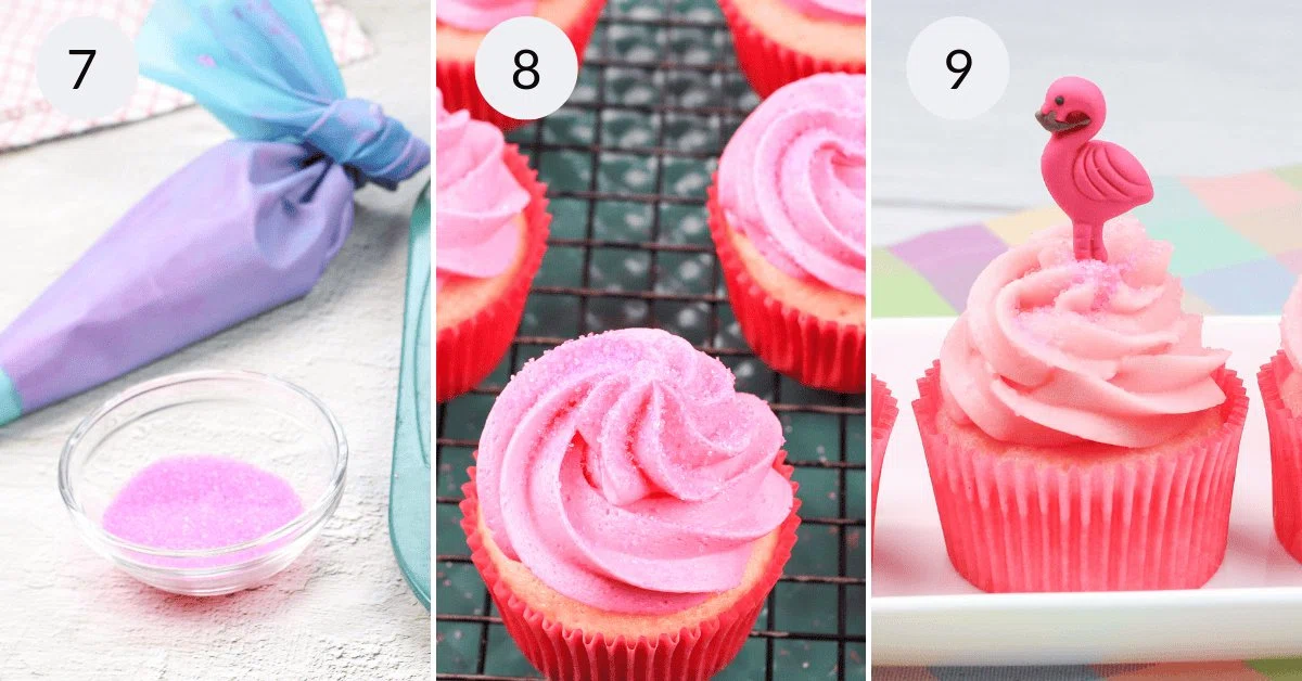 Strawberries and Cream Cupcakes