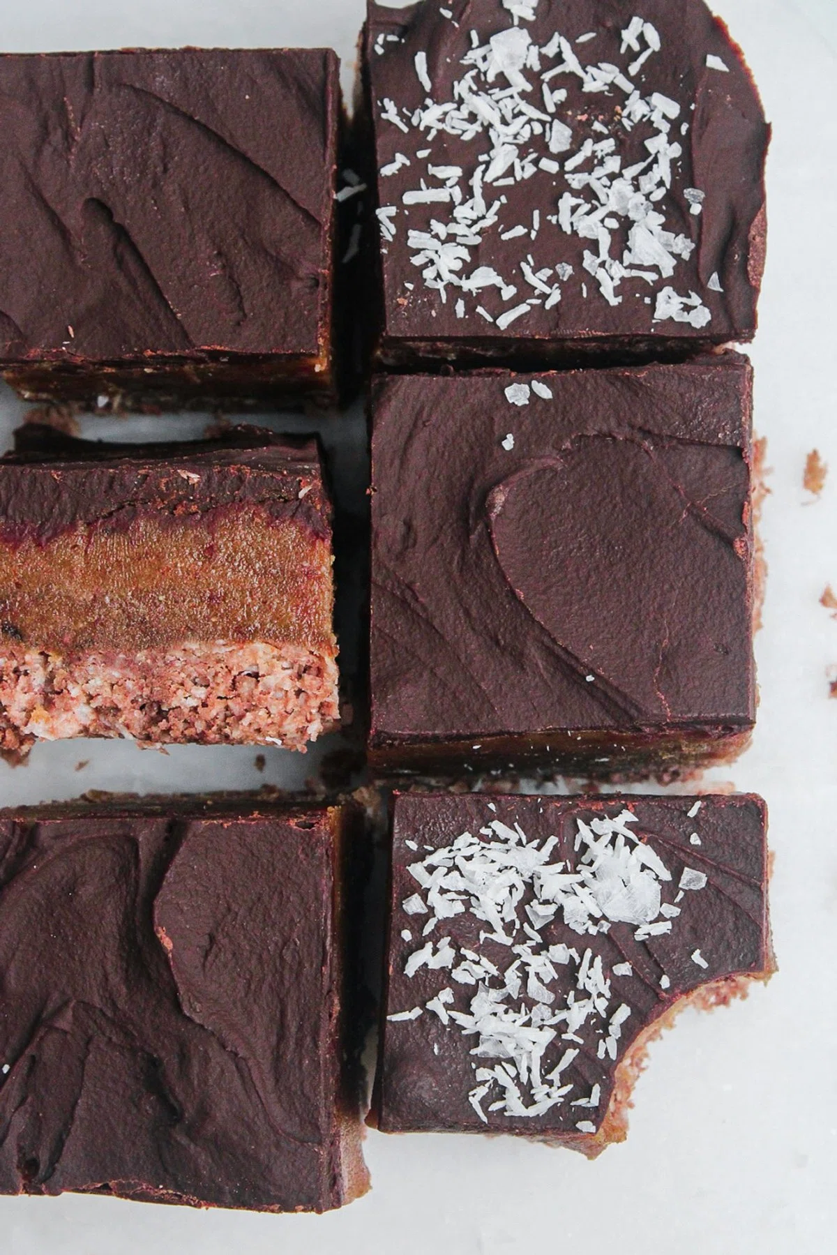 Double Chocolate Caramel Slice