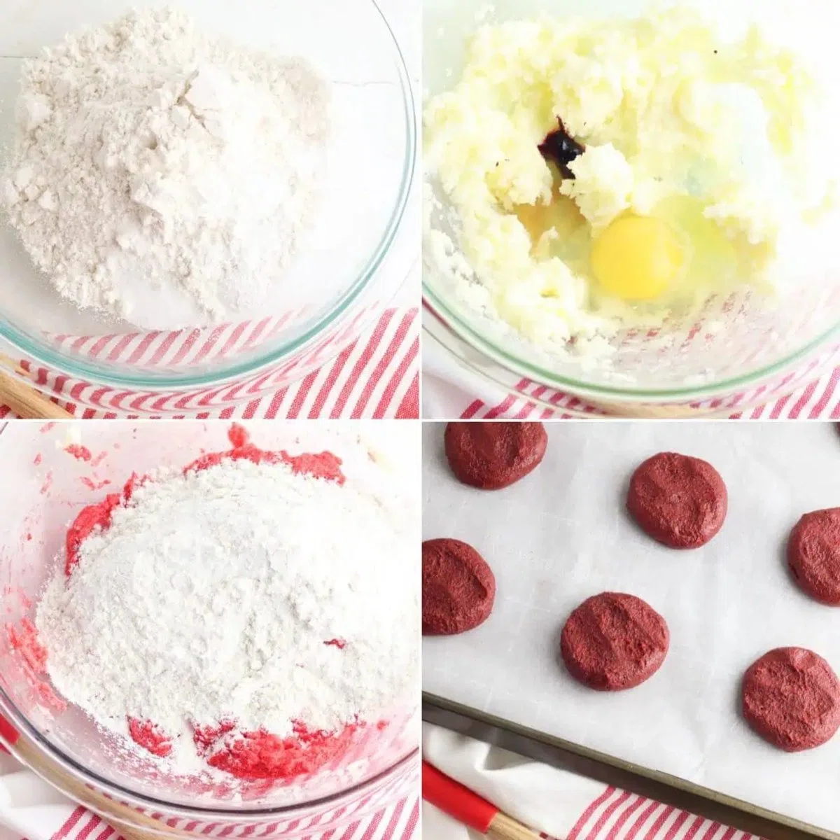Red Velvet Cookies with Cream Cheese Frosting