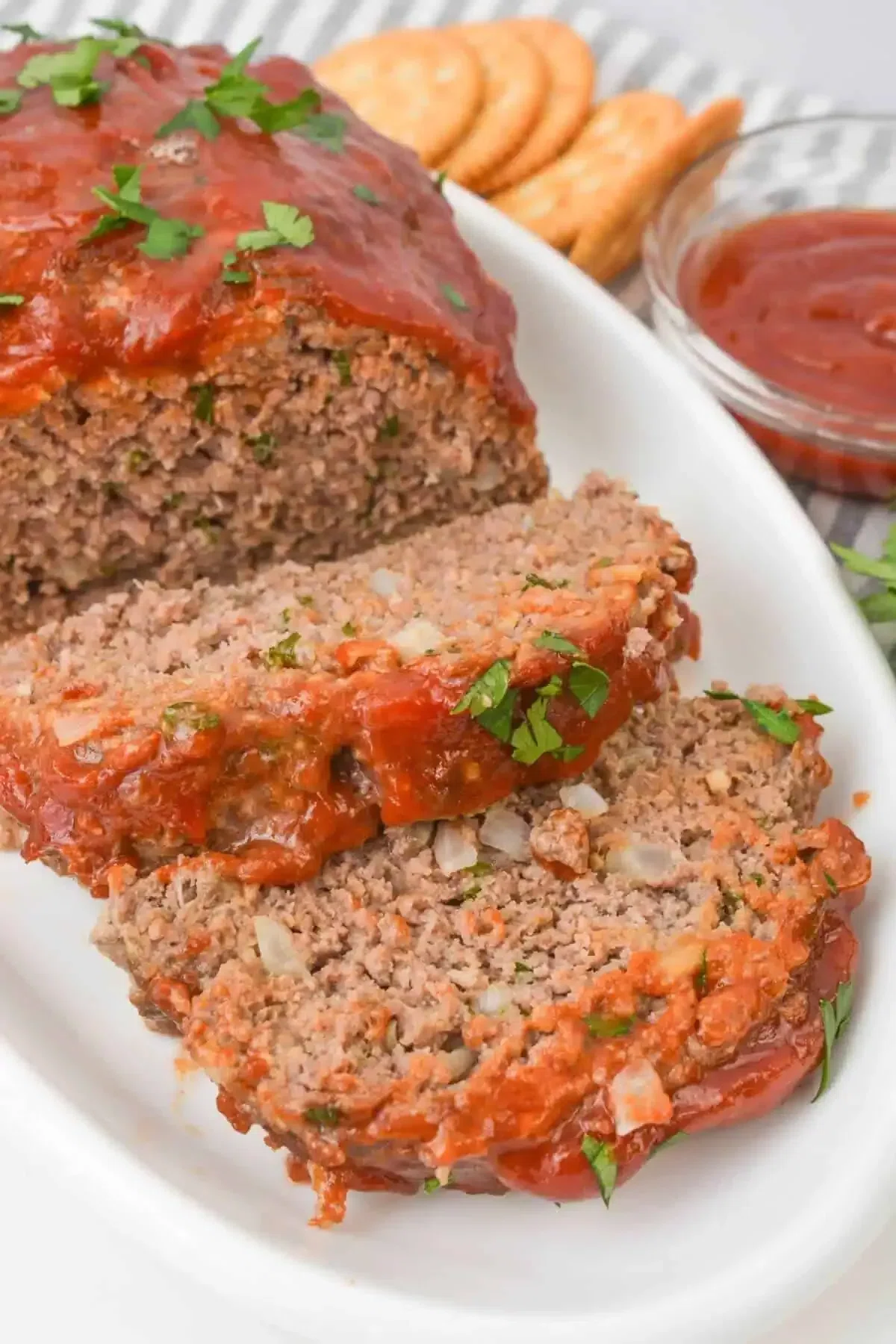 Ritz Cracker Meatloaf