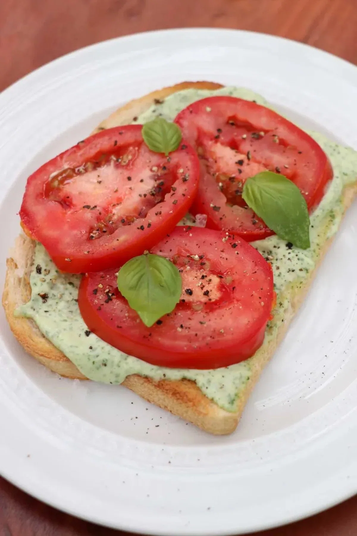 Easy Basil Mayo with Lemon