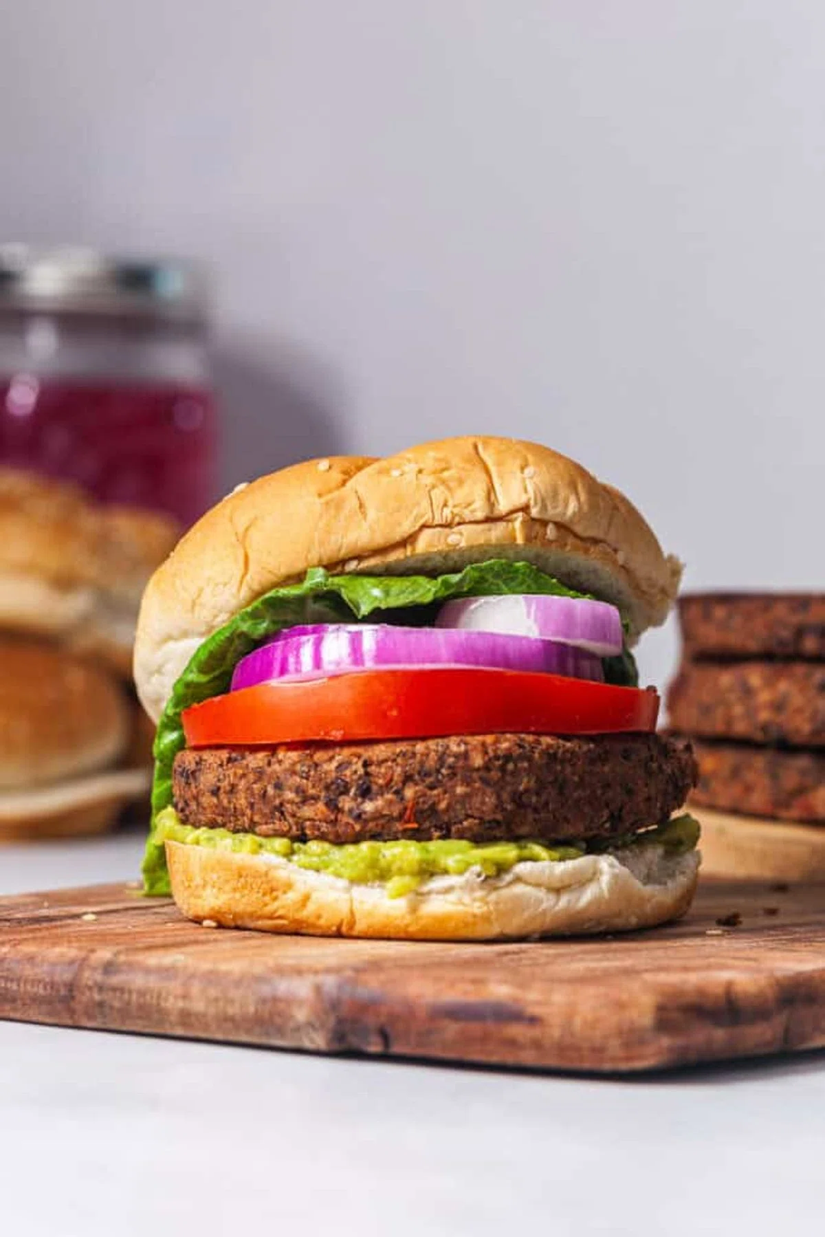 Homemade Black Bean Burgers