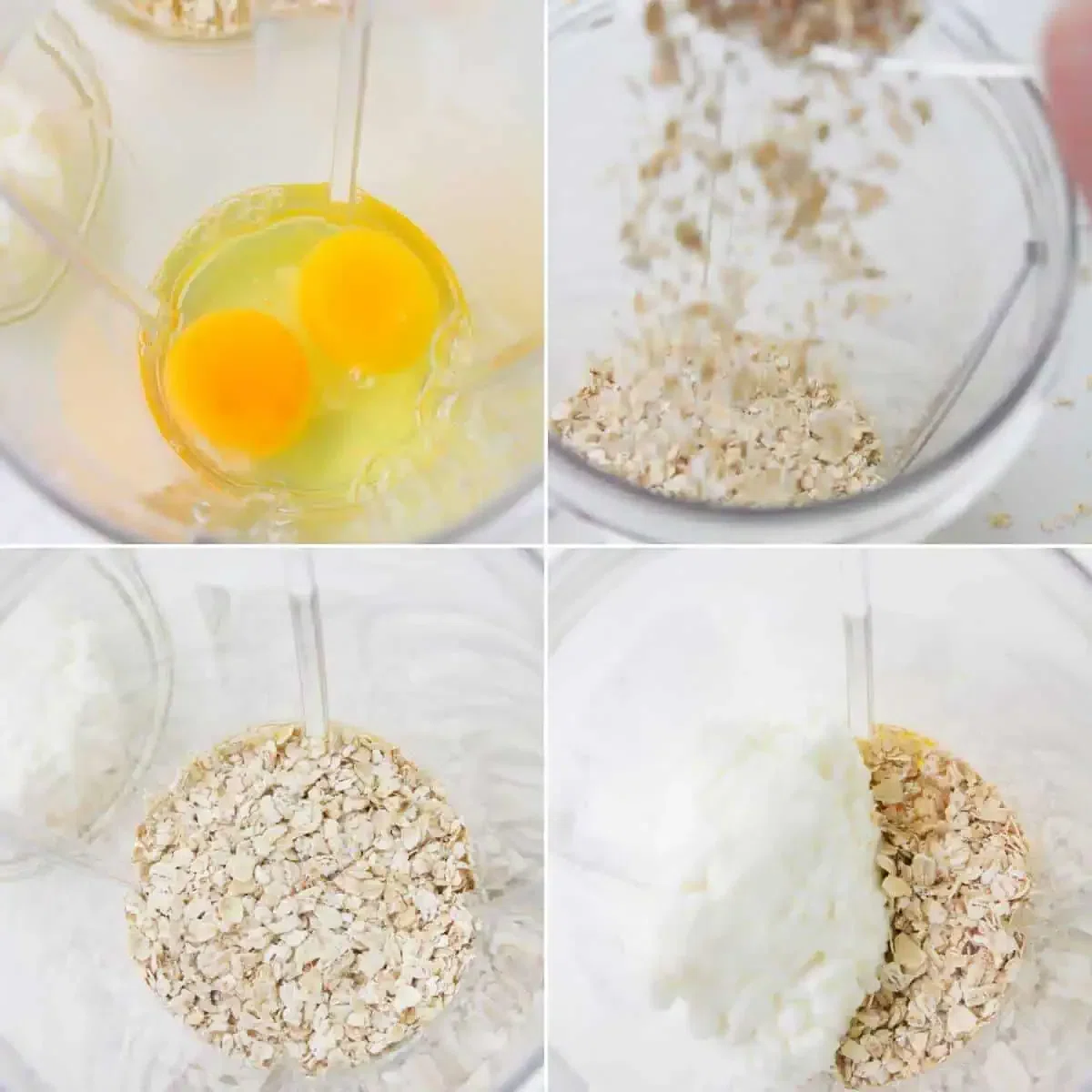 Cottage Cheese Oat Pancakes