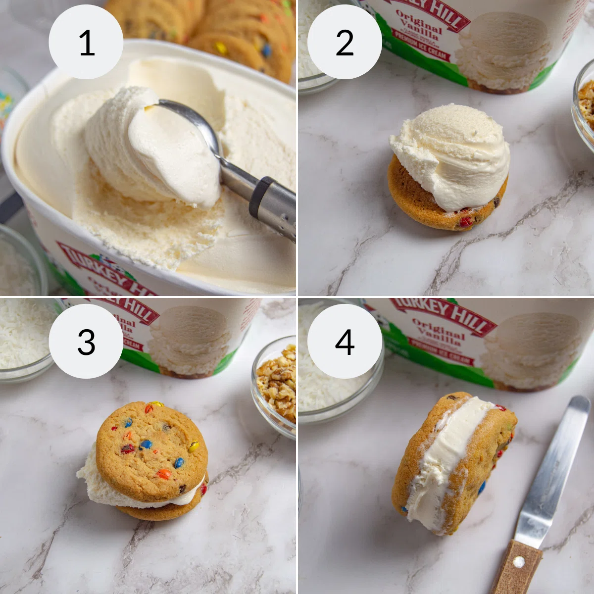 Homemade Ice Cream Sandwiches