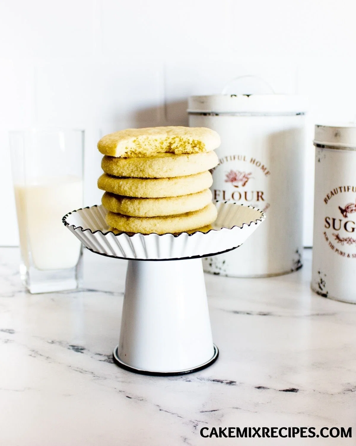 Sugar Cookies with Cake Mix