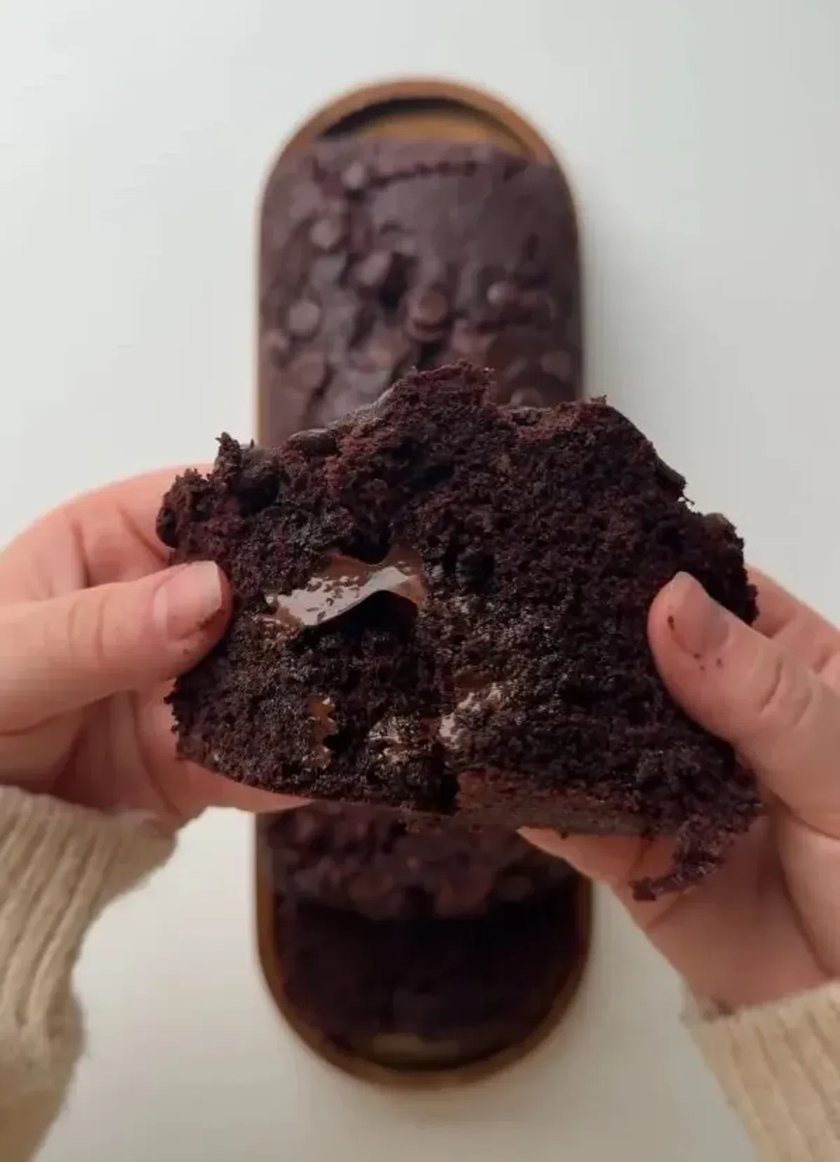 Brown Butter Double Chocolate Banana Bread