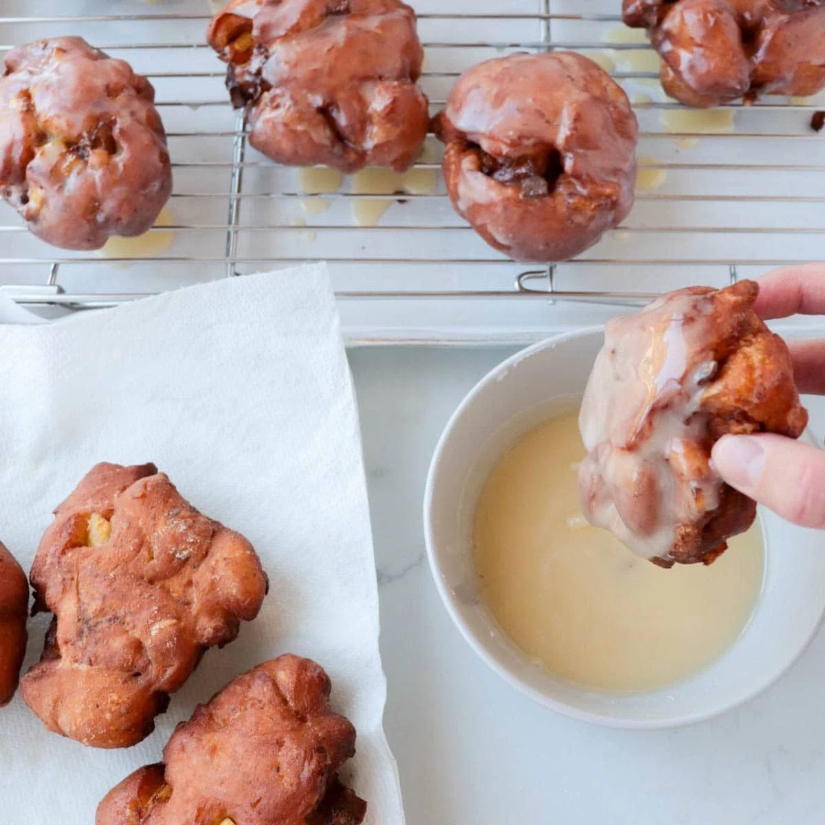Old-Fashioned Peach Fritters