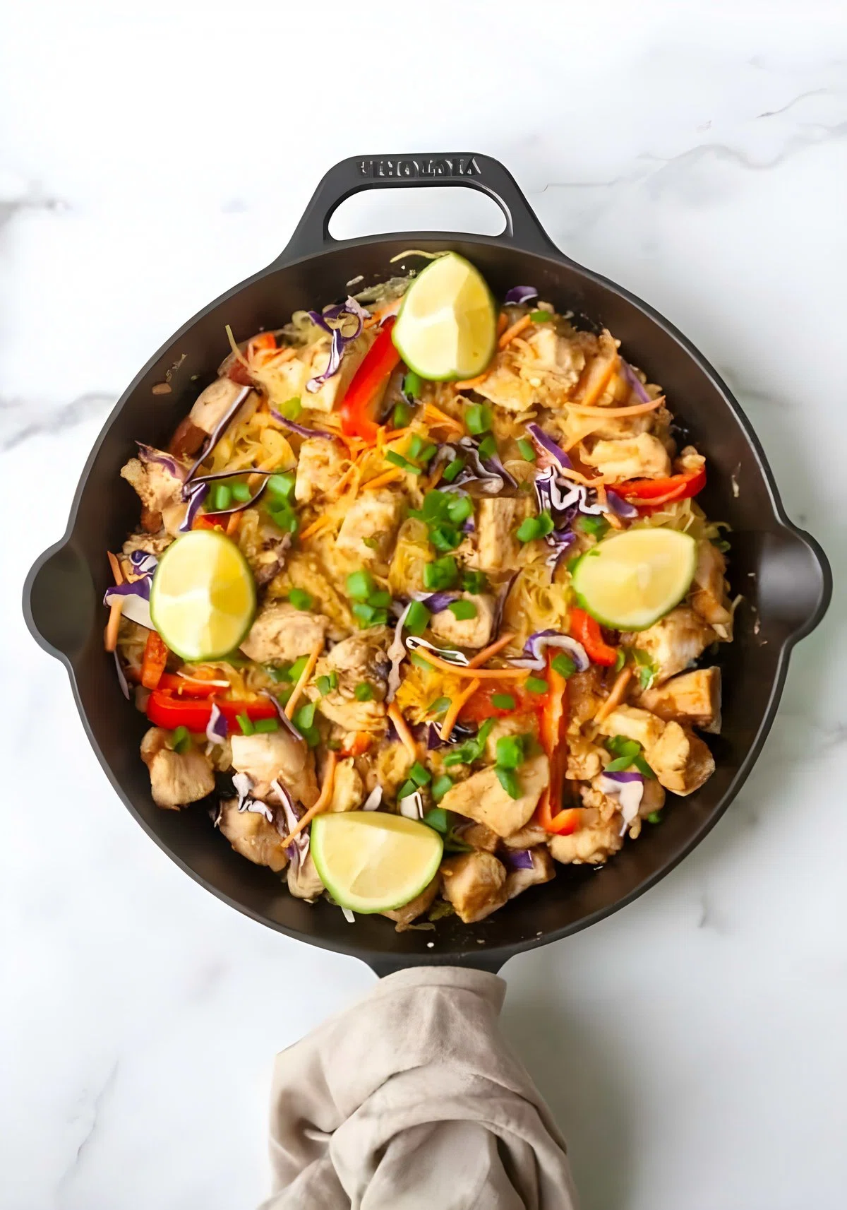Whole30 Chicken Pad Thai