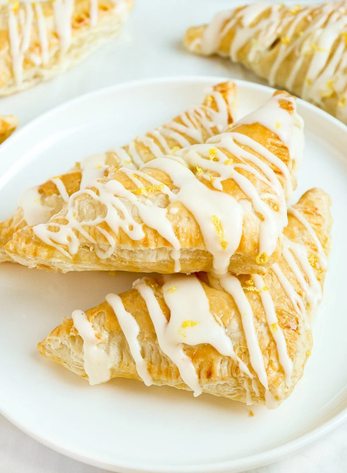 Lemon Cream Cheese Turnovers