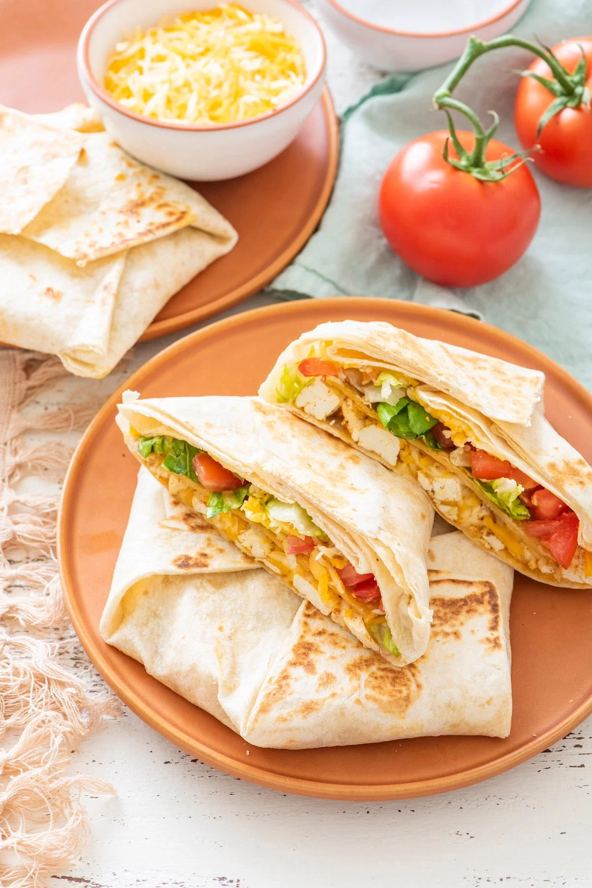 Vegetarian Crunchwrap Supreme