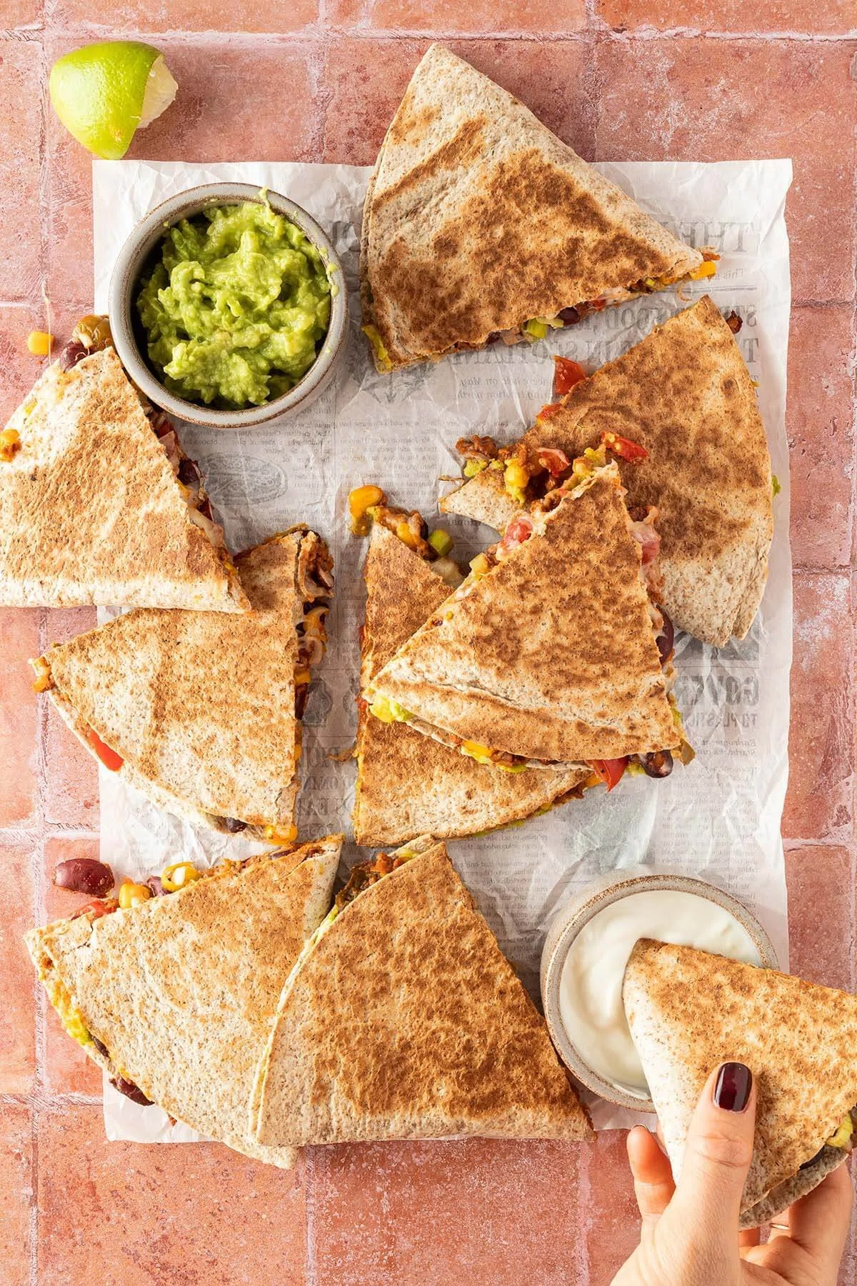 Beef Quesadillas