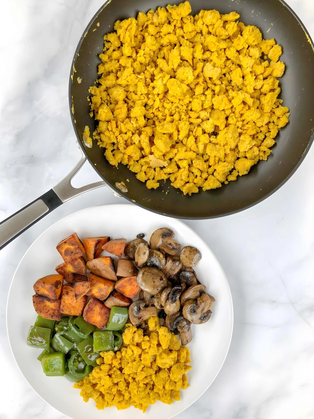Chickpea Scramble