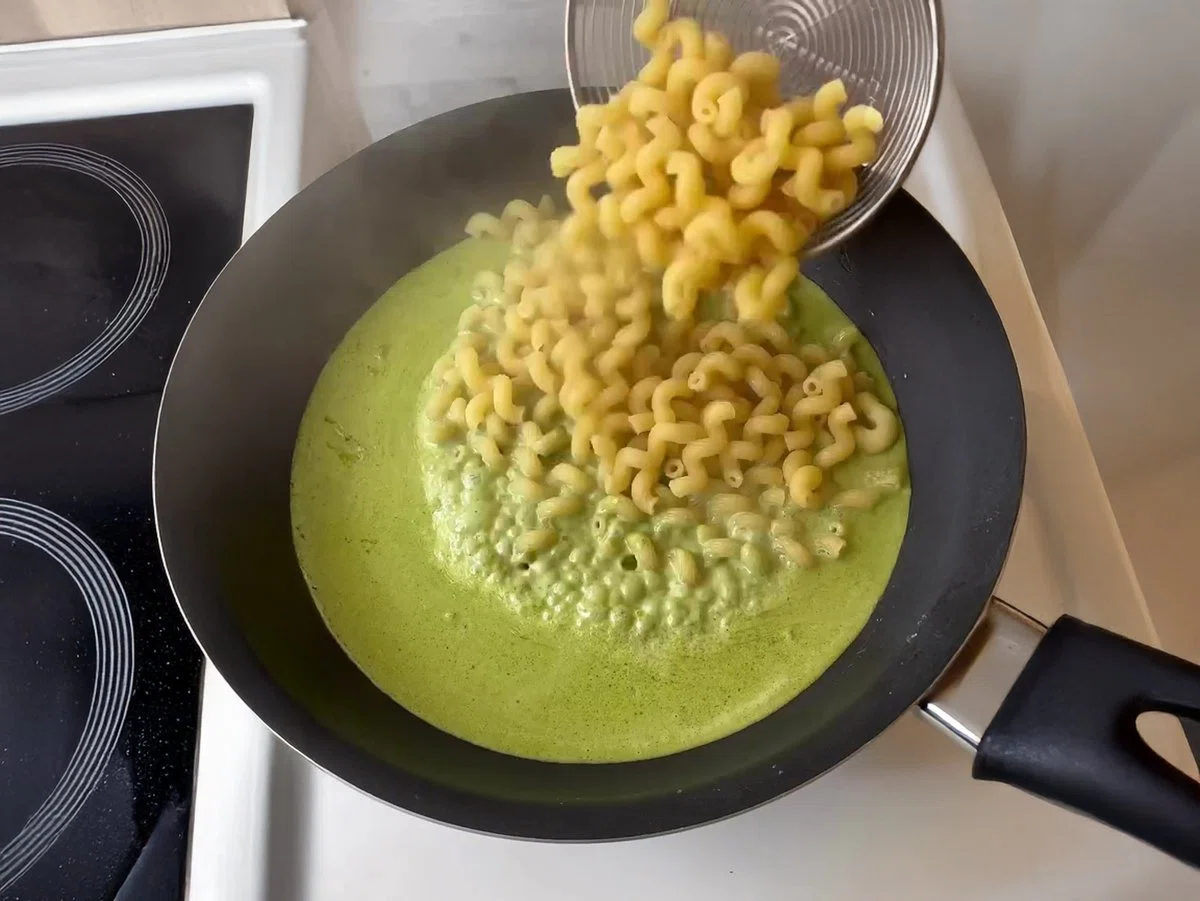 Pesto Alfredo Pasta